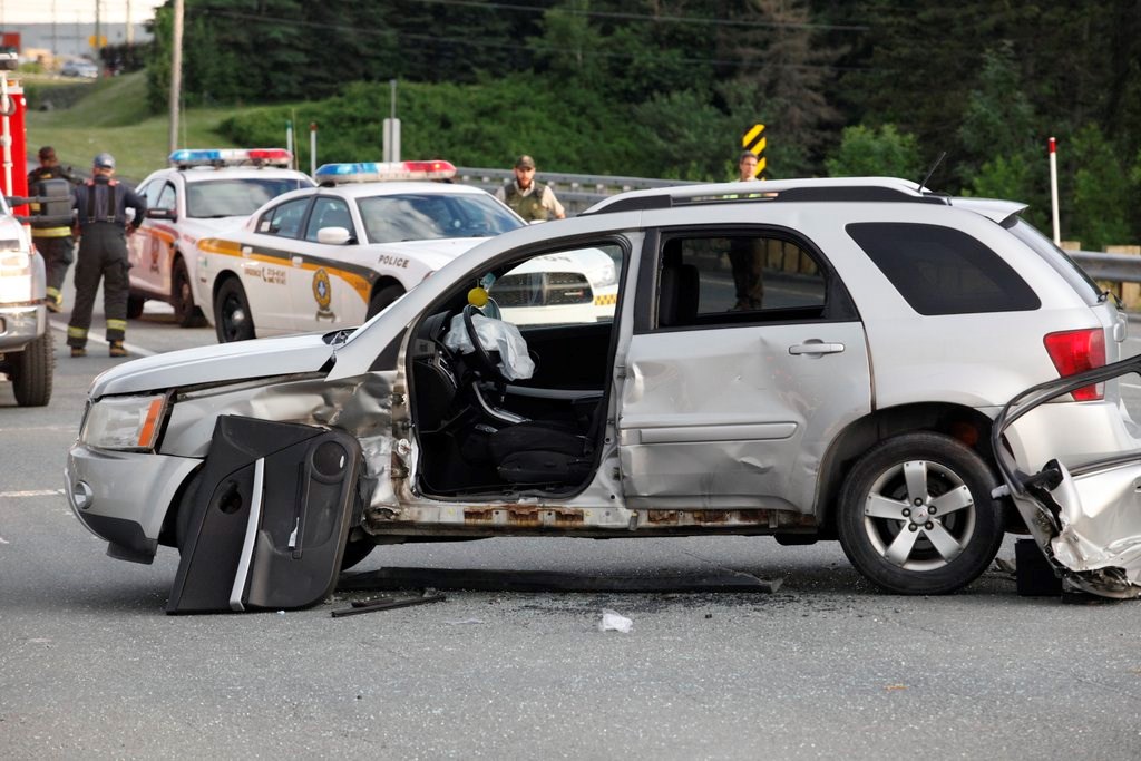 Accident avec blessé à Notre-Dame-Des-Pins