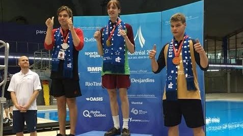 Charles-Antoine Bourque ajoute une autre médaille à sa collection aux Jeux Québec