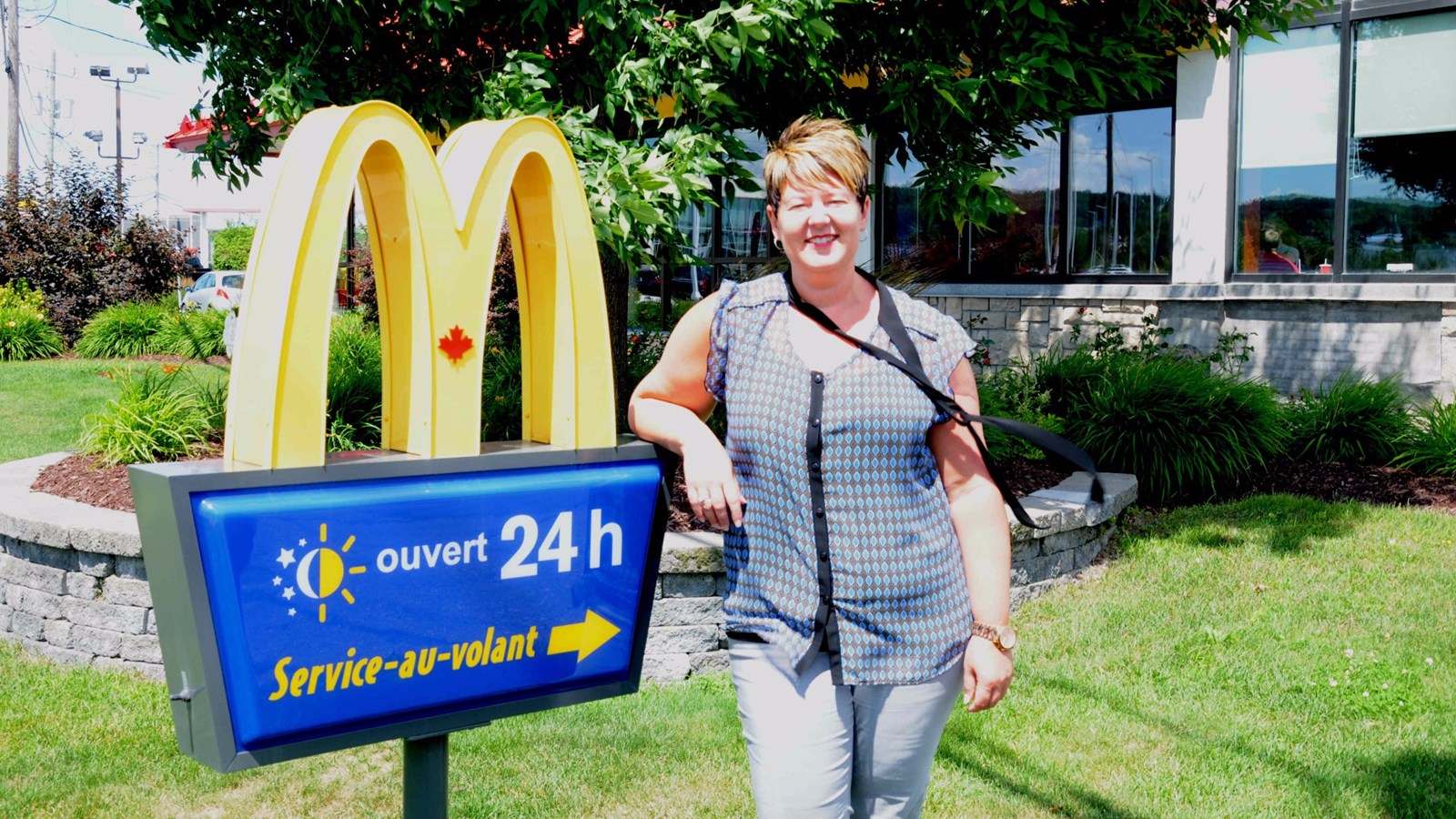 La propriétaire-franchisée du restaurant du boulevard Lacroix de Saint-Georges, Chantale Ross