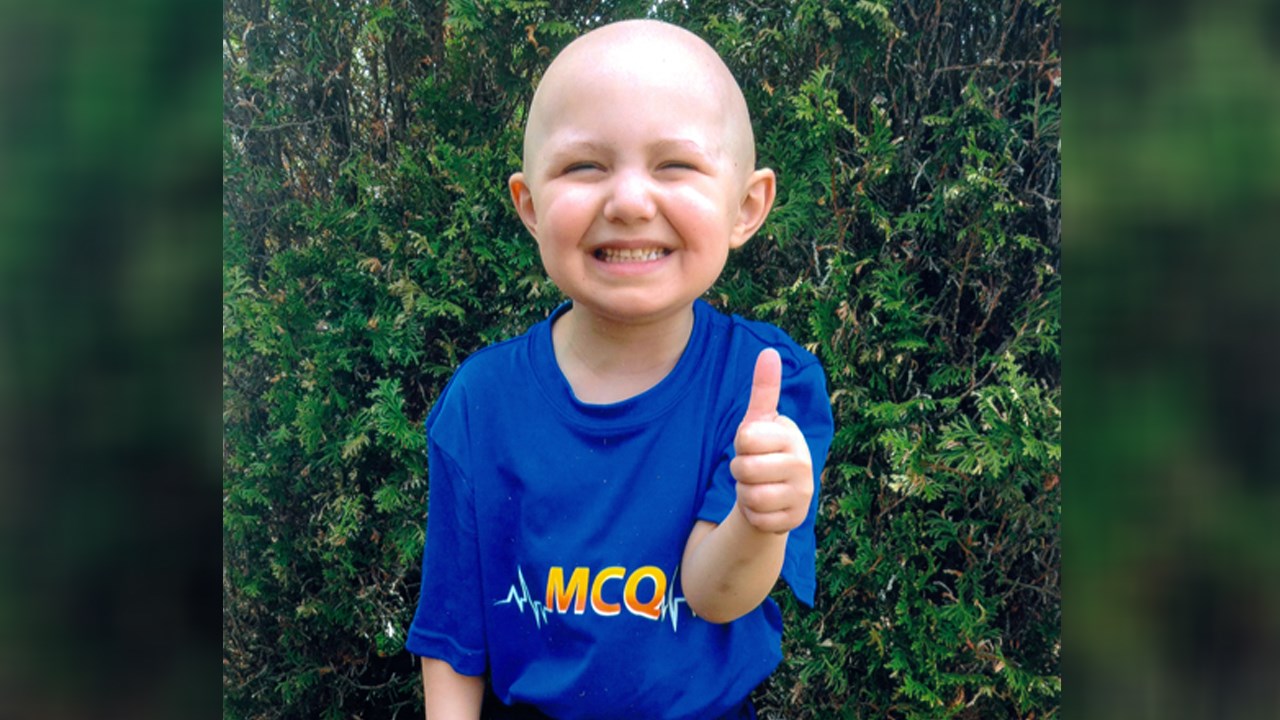 Raphaël Plante, quatre ans, combat le cancer depuis l’âge de deux ans et demi. L’activité de marche et de course prévue le 7 août va permettre d’amasser de l’argent pour lui et sa famille. 
