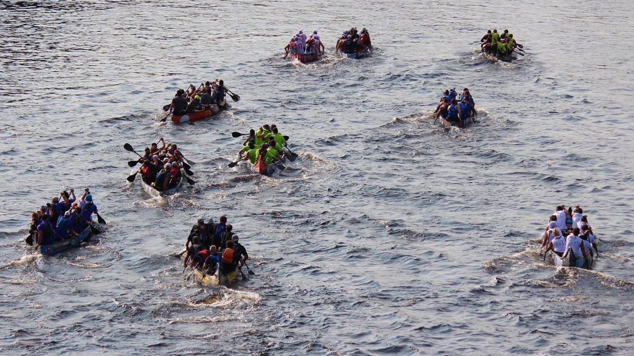 Au total, des 10 équipes sur place, deux bateaux de l'équipe Drakkar de Beauce prendront part à l’événement.