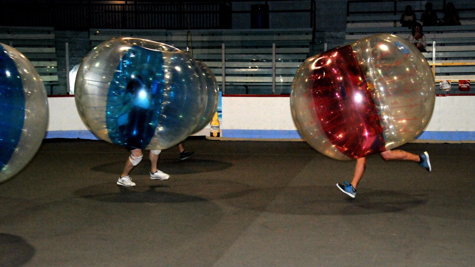 Vidéo d'une partie de Bubble Football disputé à Saint-Prosper