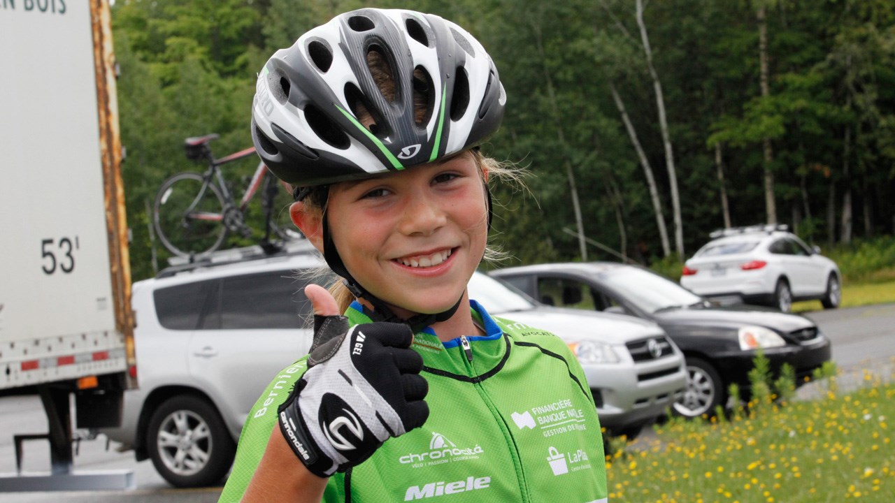 Cette deuxième place s’avère une belle victoire pour Emy-Rose Dion qui a connu une excellente saison en cyclisme en 2016.