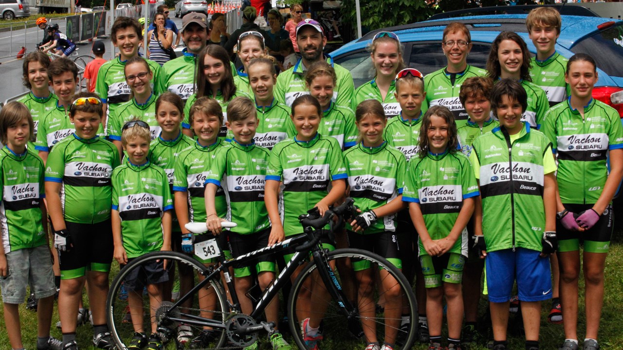 Le Club Vachon Subaru Beauce a su représenter fièrement la région au Championnat québécois sur route espoirs.