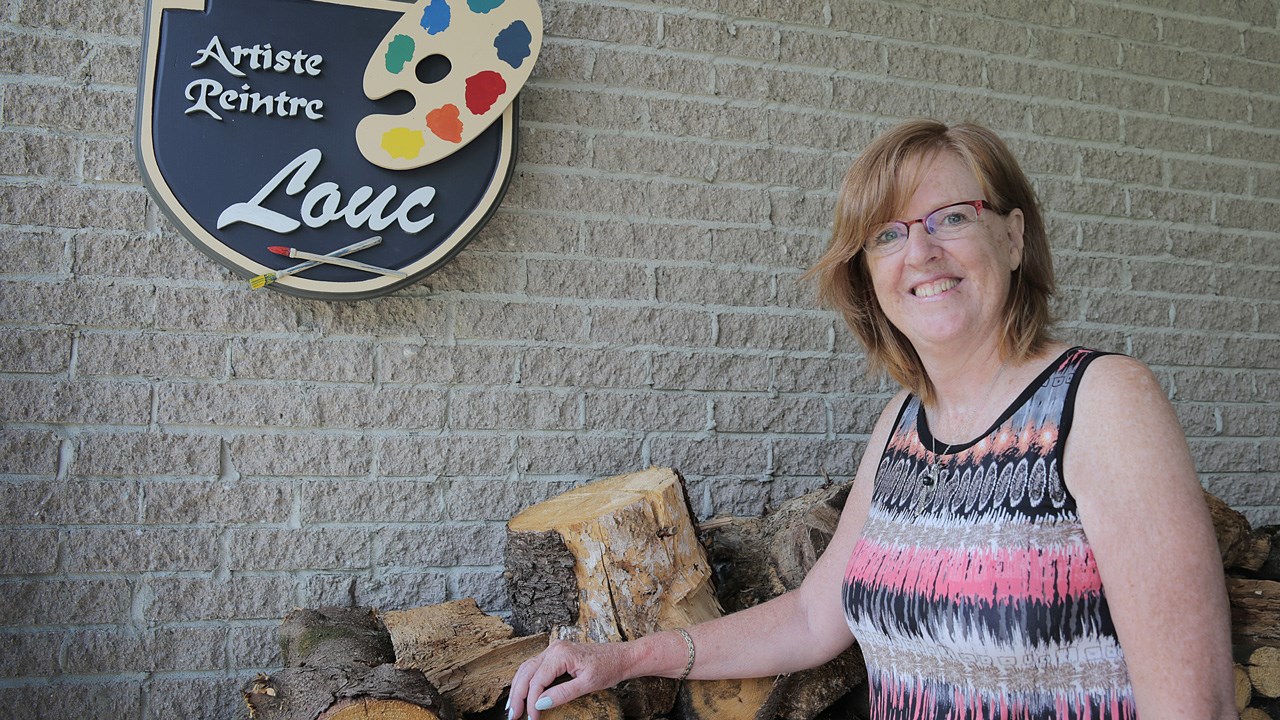 Artiste depuis maintenant 25 ans, Louise Champagne présentera son travail aux visiteurs de « La Belle tournée » 2016.