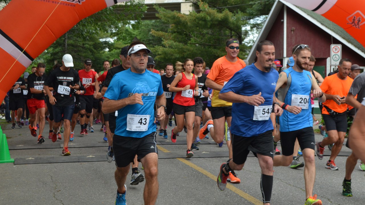 Plus de 750 coureurs participent à la Ruée des Jarrets 2016