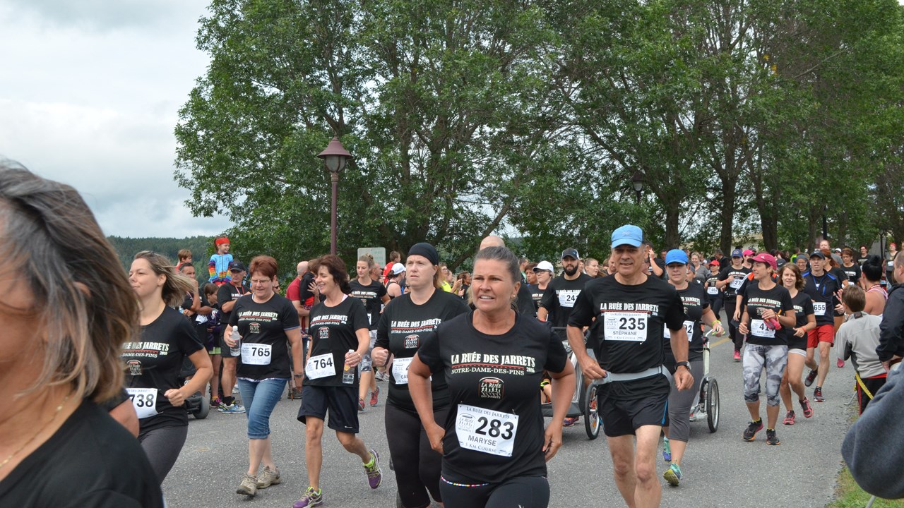 Plus de 750 coureurs participent à la Ruée des Jarrets 2016