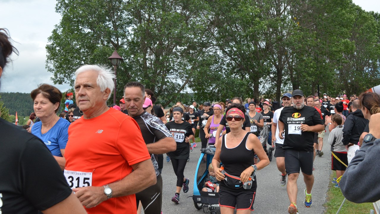 Plus de 750 coureurs participent à la Ruée des Jarrets 2016