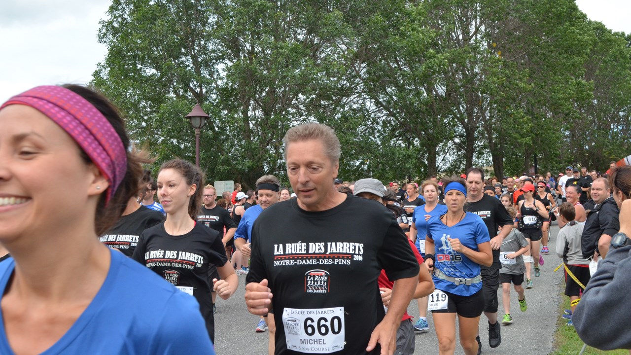 Plus de 750 coureurs participent à la Ruée des Jarrets 2016