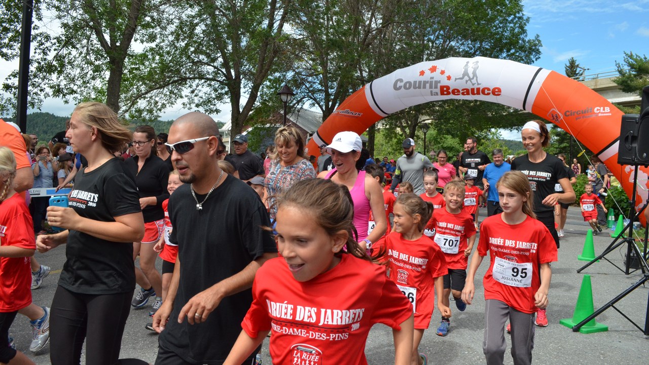 Plus de 750 coureurs participent à la Ruée des Jarrets 2016