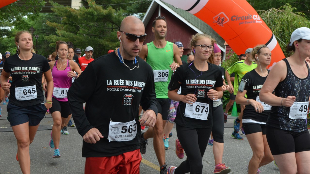 Plus de 750 coureurs participent à la Ruée des Jarrets 2016