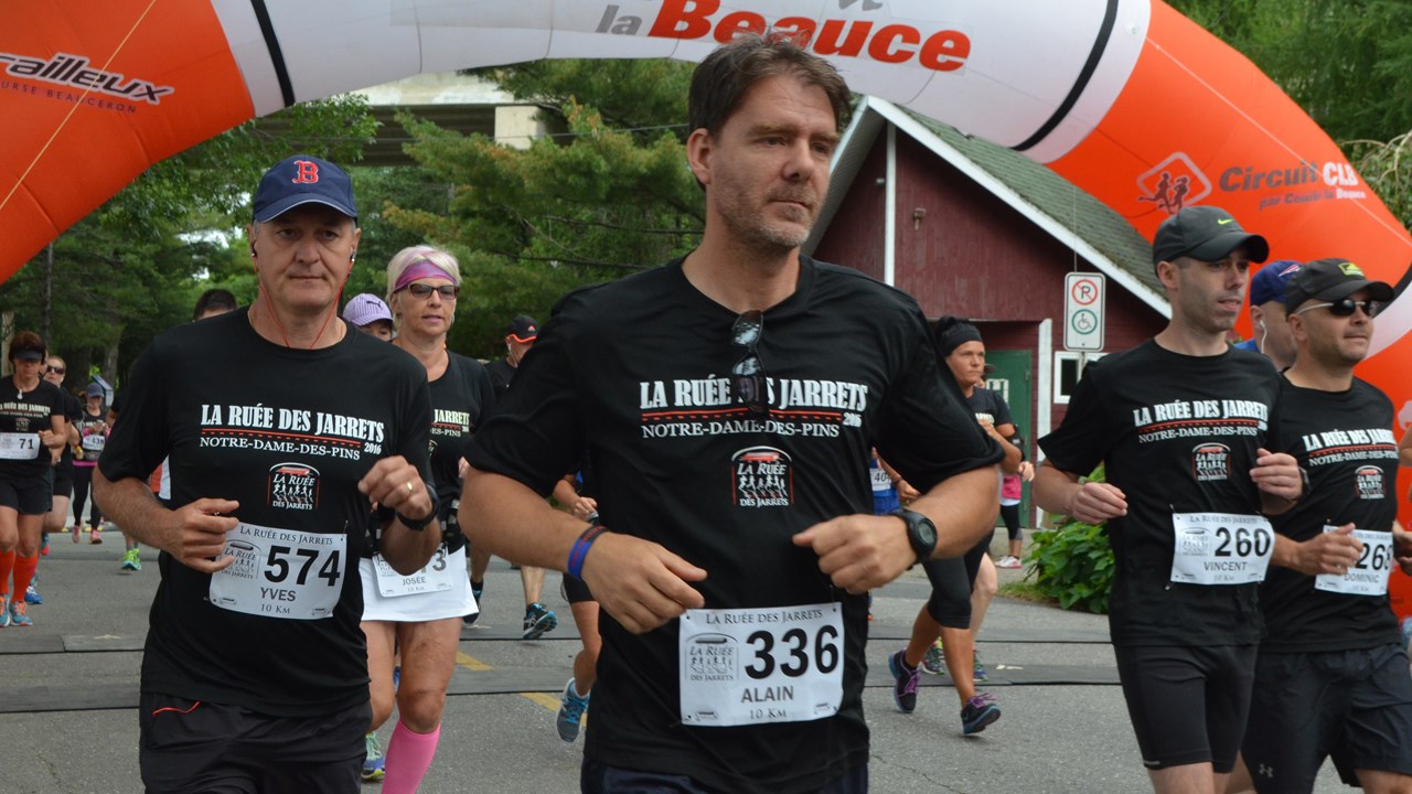 Plus de 750 coureurs participent à la Ruée des Jarrets 2016