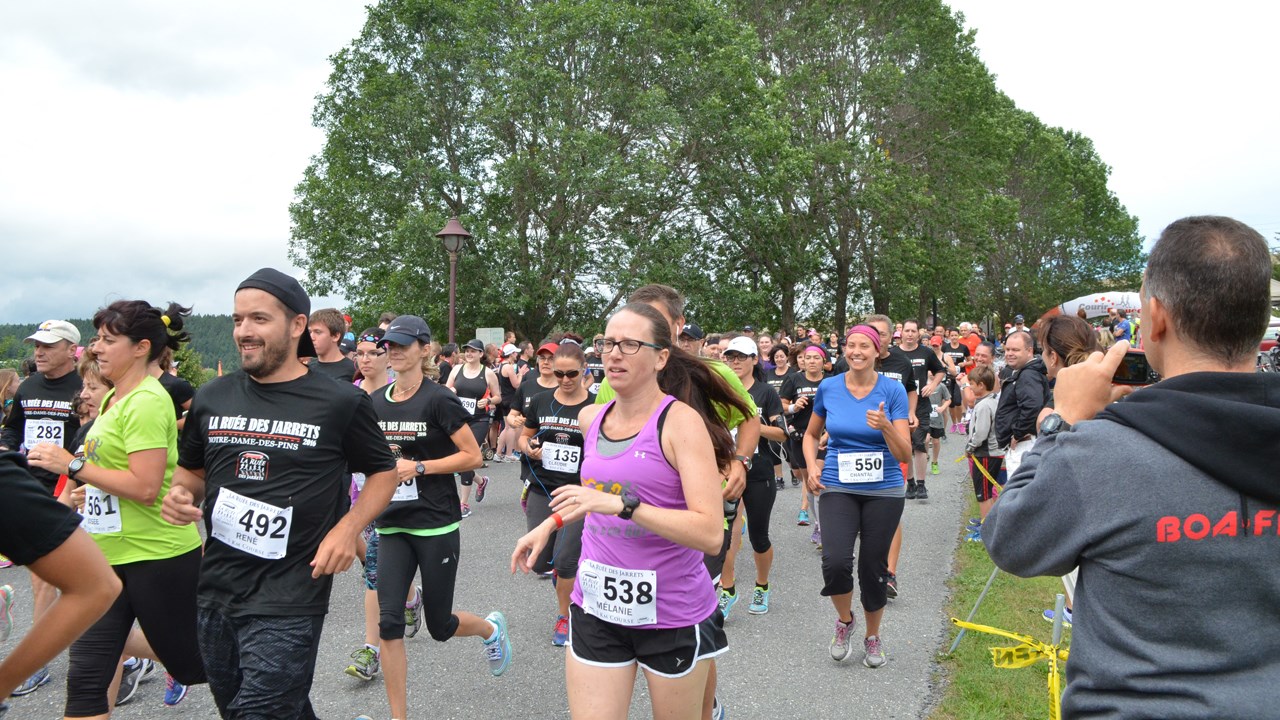 Plus de 750 coureurs participent à la Ruée des Jarrets 2016