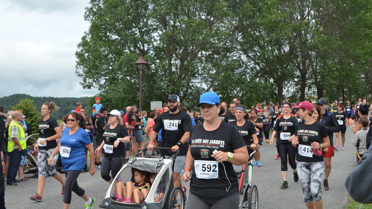 Plus de 750 coureurs participent à la Ruée des Jarrets 2016