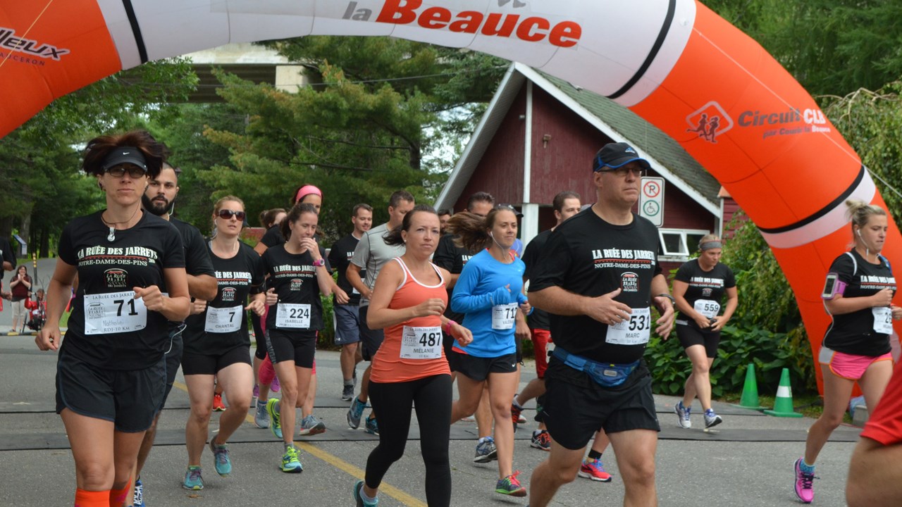 Plus de 750 coureurs participent à la Ruée des Jarrets 2016