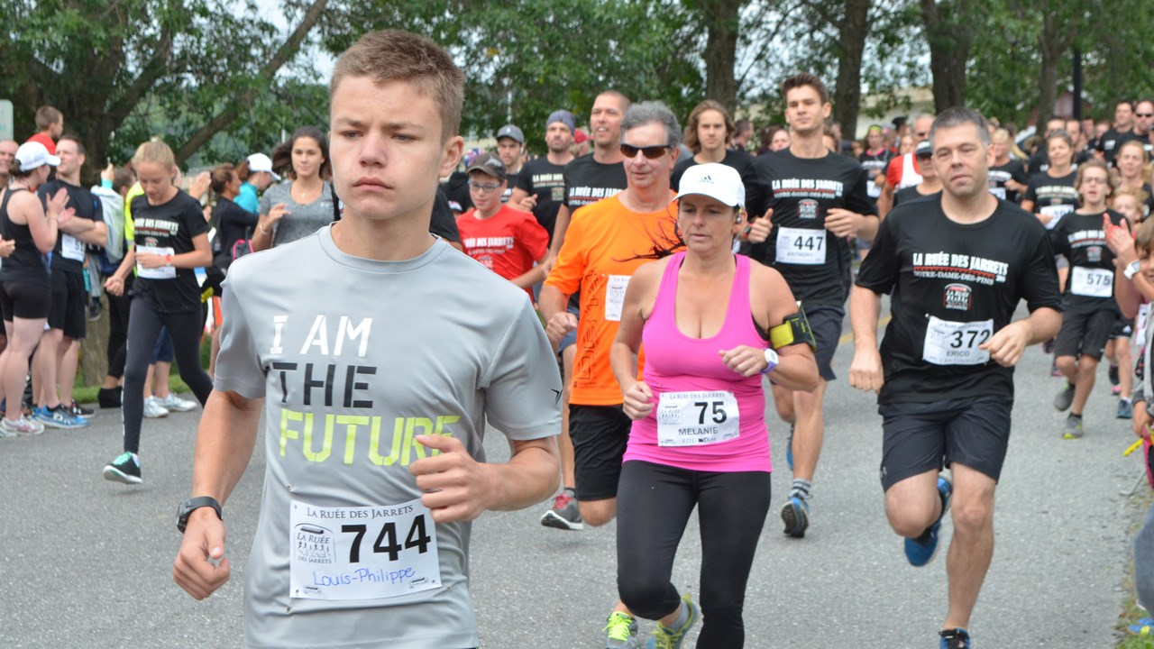Plus de 750 coureurs participent à la Ruée des Jarrets 2016
