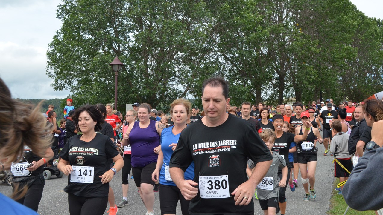 Plus de 750 coureurs participent à la Ruée des Jarrets 2016