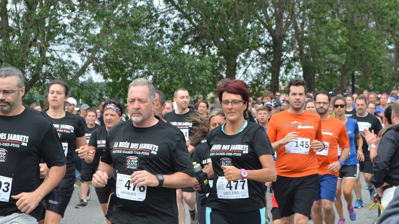 Plus de 750 coureurs participent à la Ruée des Jarrets 2016