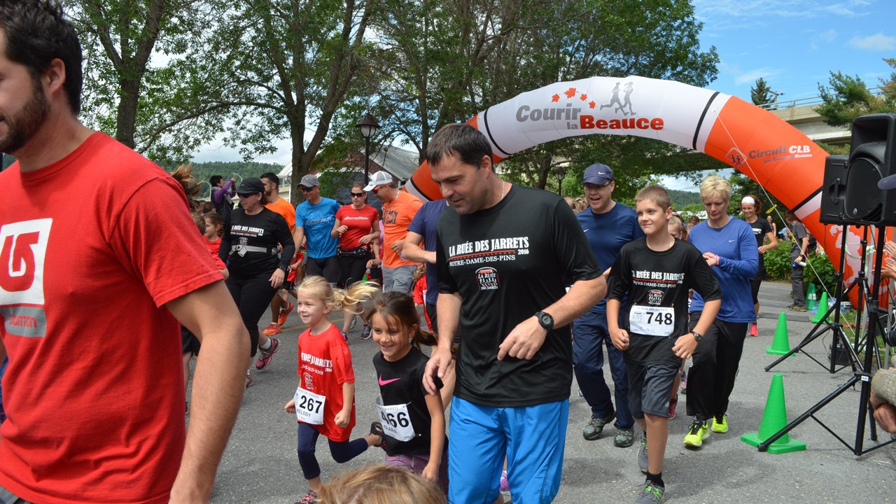 Plus de 750 coureurs participent à la Ruée des Jarrets 2016