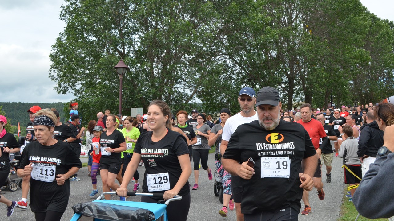 Plus de 750 coureurs participent à la Ruée des Jarrets 2016