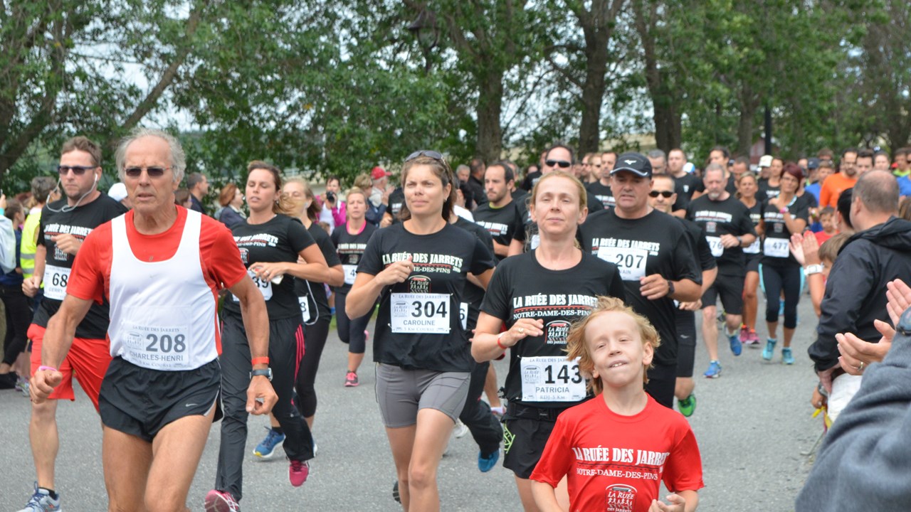 Plus de 750 coureurs participent à la Ruée des Jarrets 2016
