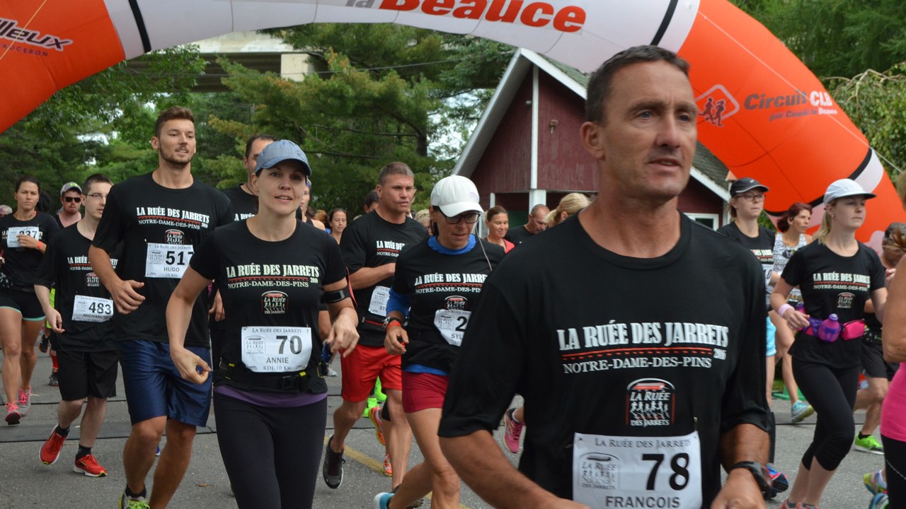 Plus de 750 coureurs participent à la Ruée des Jarrets 2016