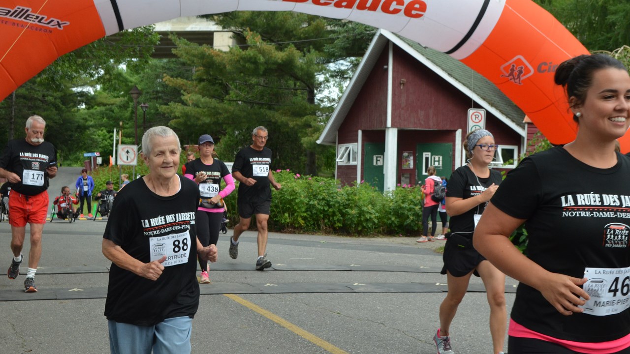 Plus de 750 coureurs participent à la Ruée des Jarrets 2016