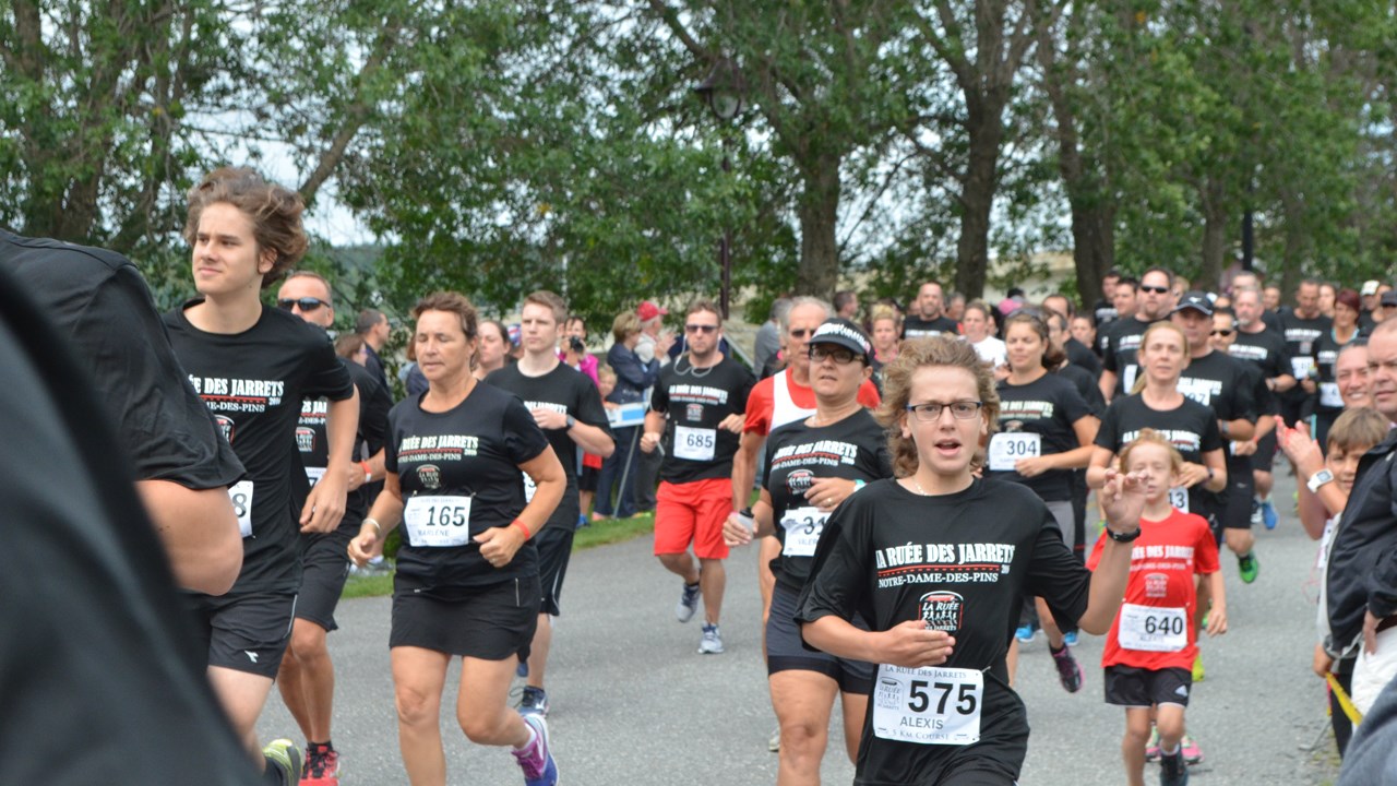 Plus de 750 coureurs participent à la Ruée des Jarrets 2016