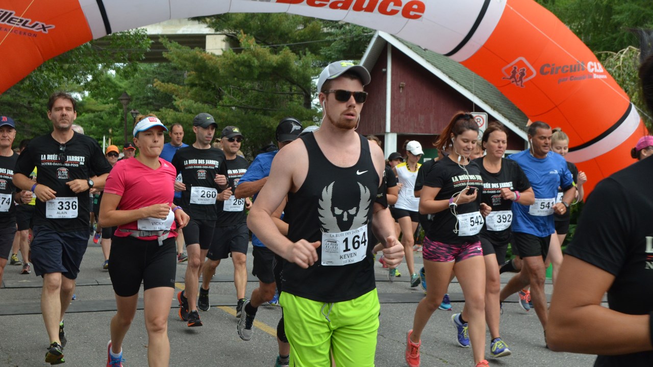 Plus de 750 coureurs participent à la Ruée des Jarrets 2016