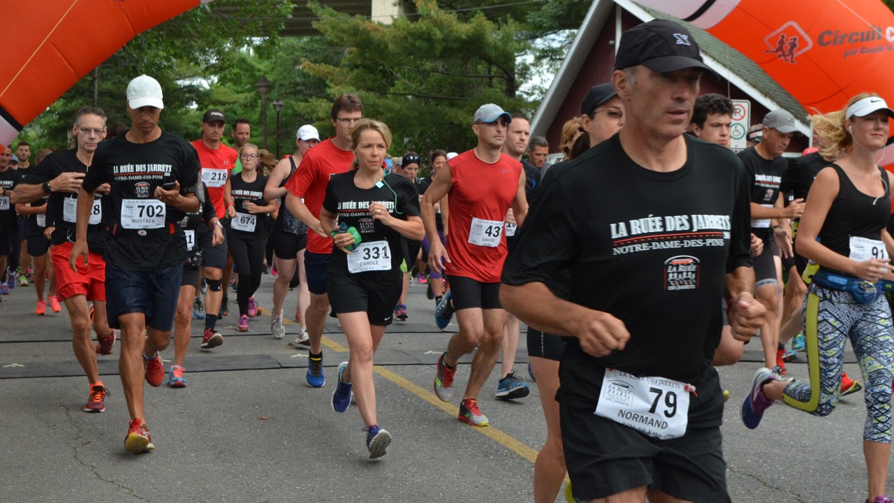 Plus de 750 coureurs participent à la Ruée des Jarrets 2016
