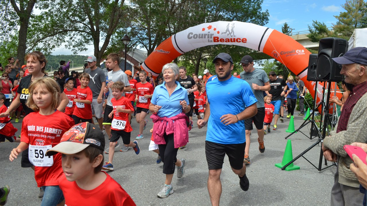 Plus de 750 coureurs participent à la Ruée des Jarrets 2016