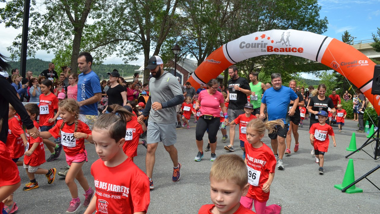 Plus de 750 coureurs participent à la Ruée des Jarrets 2016