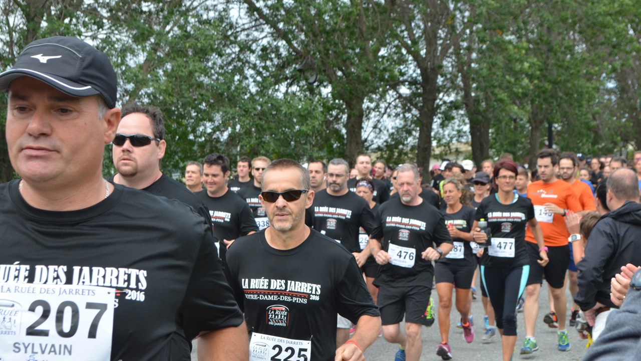 Plus de 750 coureurs participent à la Ruée des Jarrets 2016