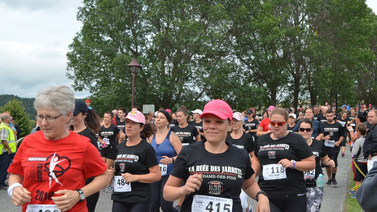 Plus de 750 coureurs participent à la Ruée des Jarrets 2016