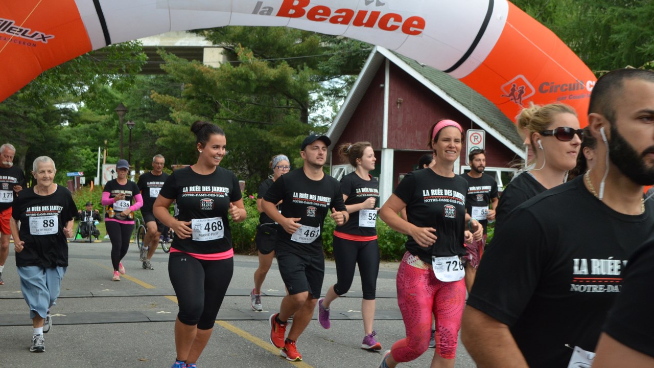 Plus de 750 coureurs participent à la Ruée des Jarrets 2016