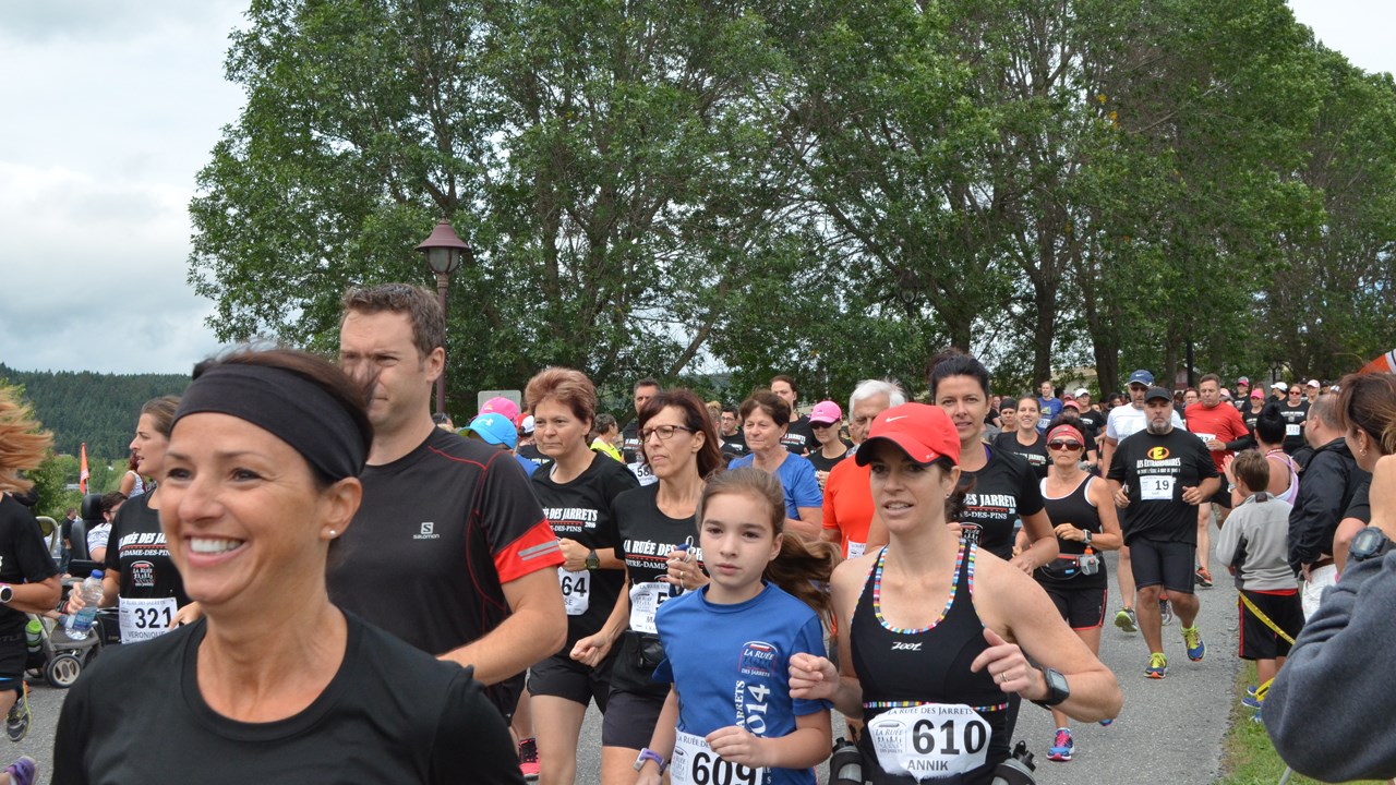 Plus de 750 coureurs participent à la Ruée des Jarrets 2016
