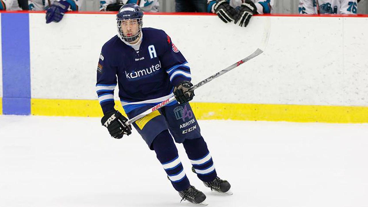 Mikel Doucet de retour dans l'uniforme du Komutel de Saint-Georges.