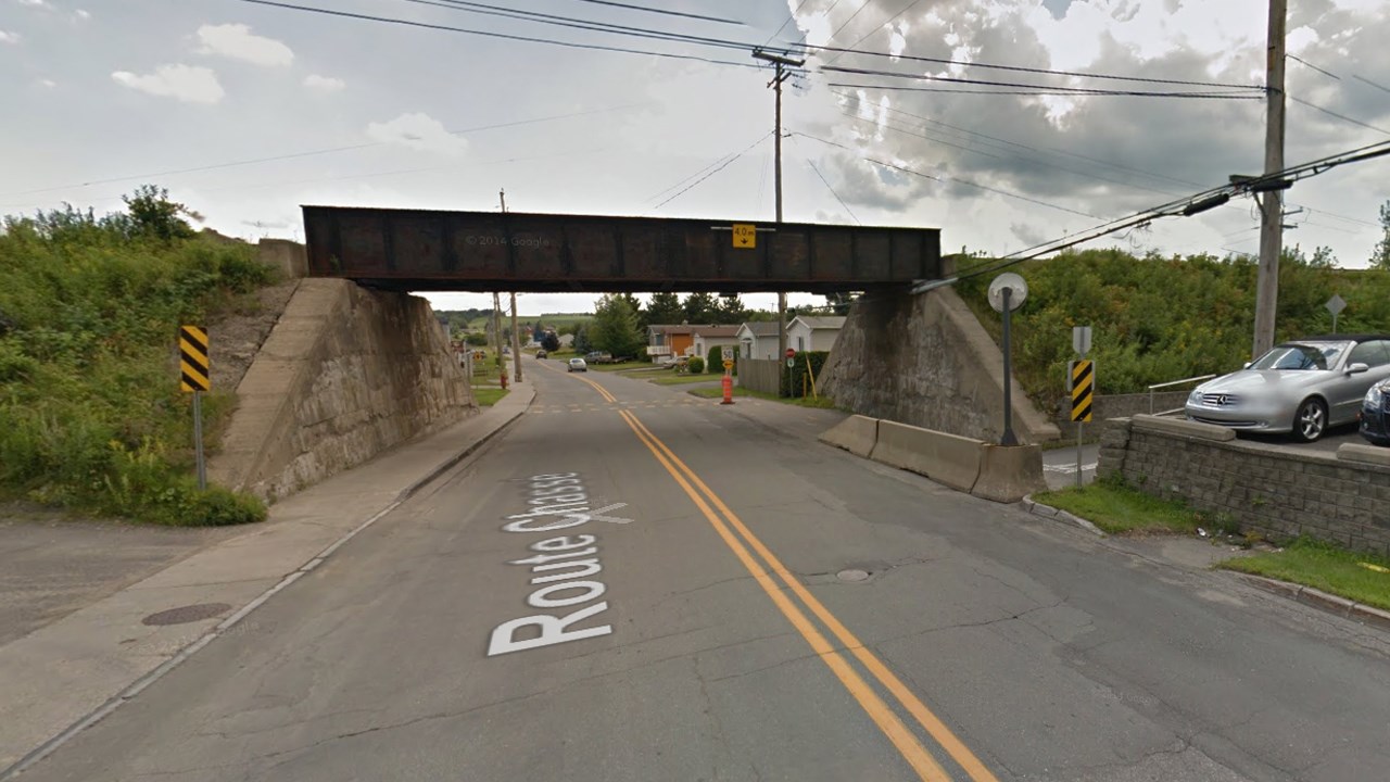 EN BREF | Réparation du pont ferroviaire sur la route Chassé à Sainte-Marie du 6 septembre au 1er novembre