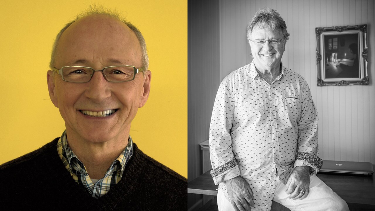 Les rencontres seront animées par Jacques Bolduc (gauche) et Guy Dubé (droite).