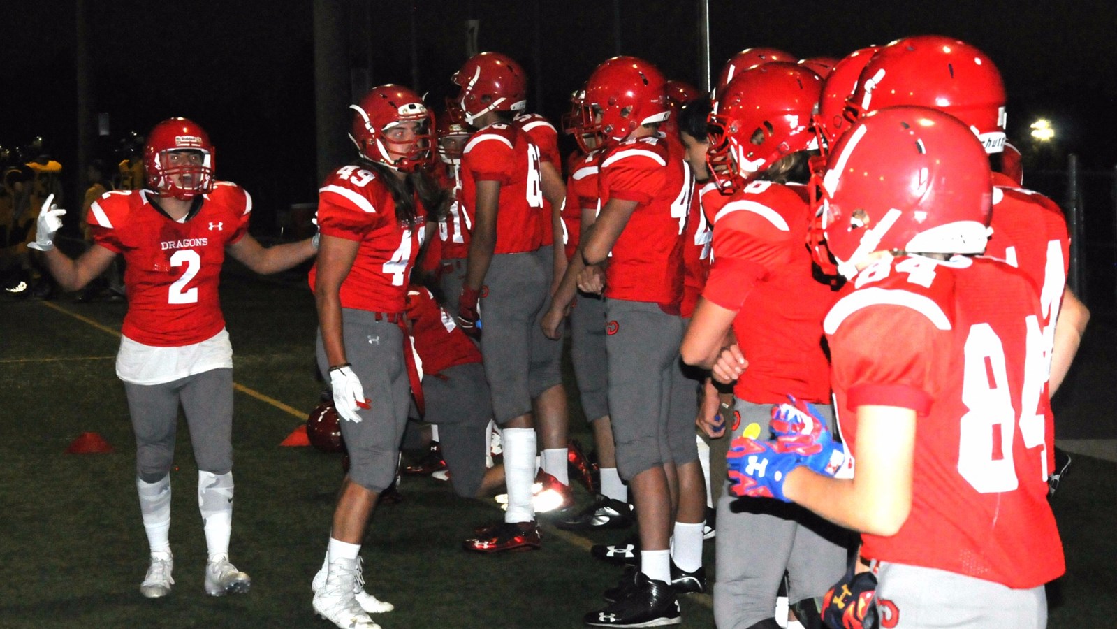 Les Dragons de la Polyvalente de Saint-Georges démolissent les Mustangs 51-0