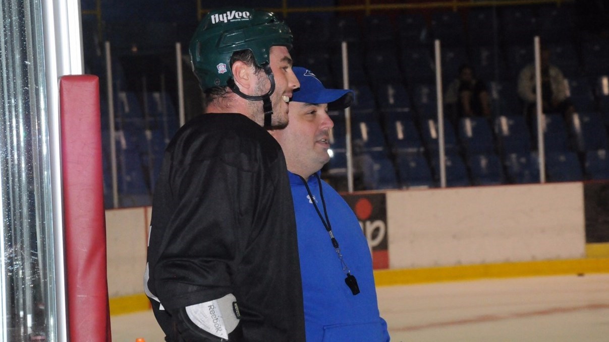 Les plus fins observateurs ont remarqué la présence sur la patinoire de Dylan Labbé, natif de Saint-Benjamin et espoir du Wild du Minnesota