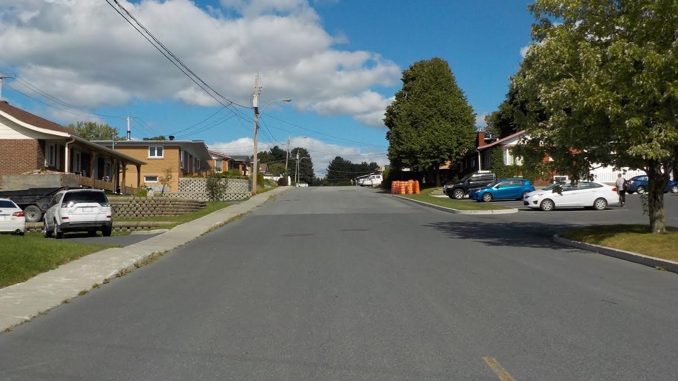 Travaux sur la 138e Rue à Saint-Georges