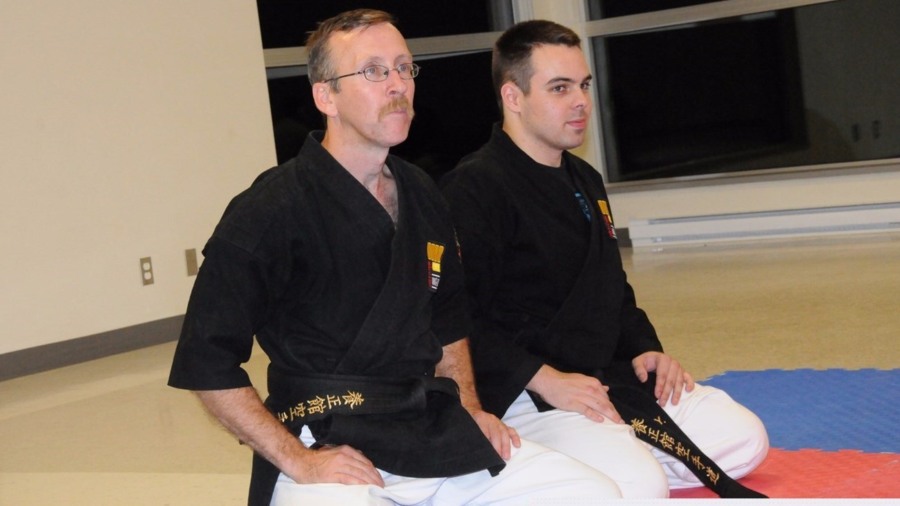 sempaï Michaël Lachance et senseï Yannick Jacques