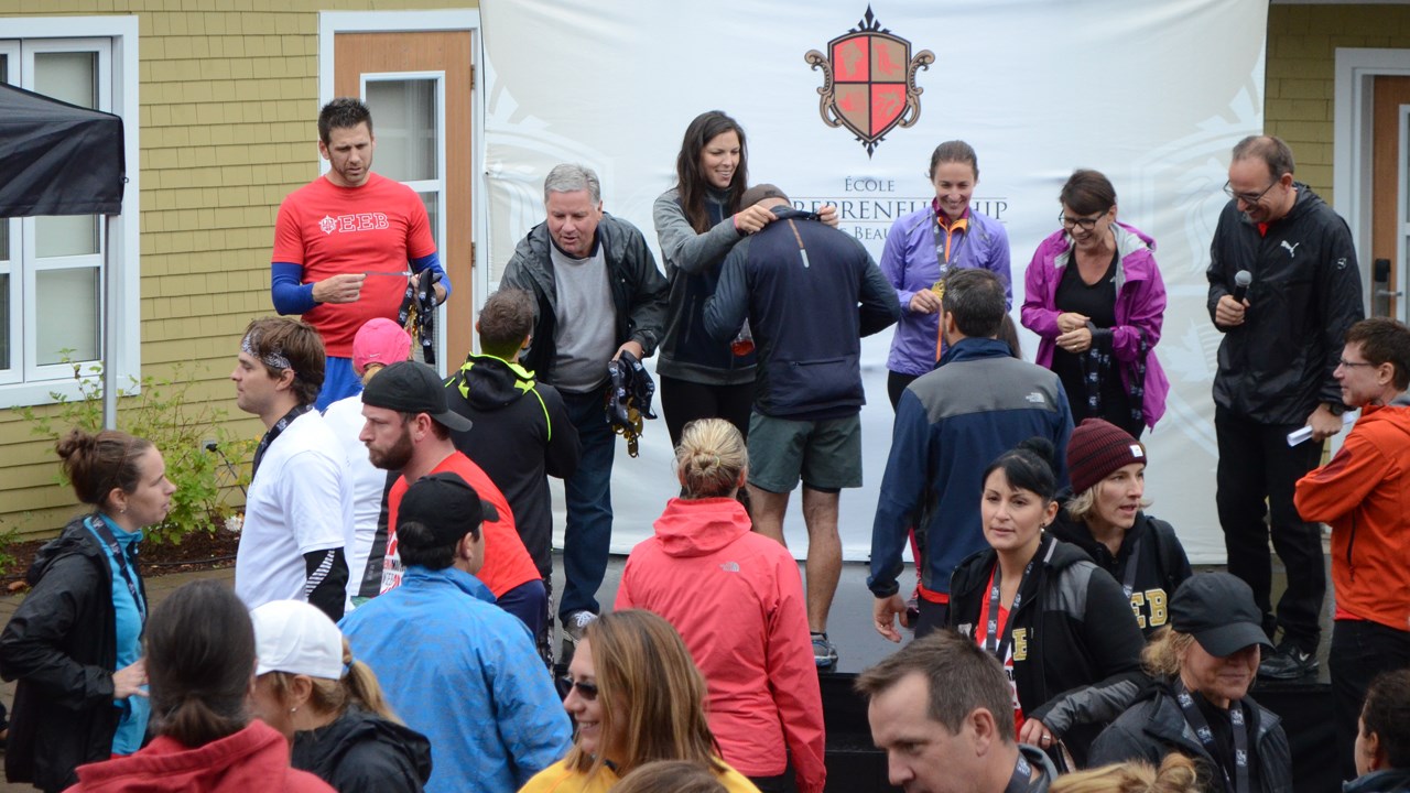 Plus de 120 participants au demi-marathon de l'EEB
