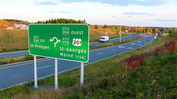 Le MTQ rappelle que l'autoroute 73 n'est pas complétée encore et que les travaux sont toujours en cours