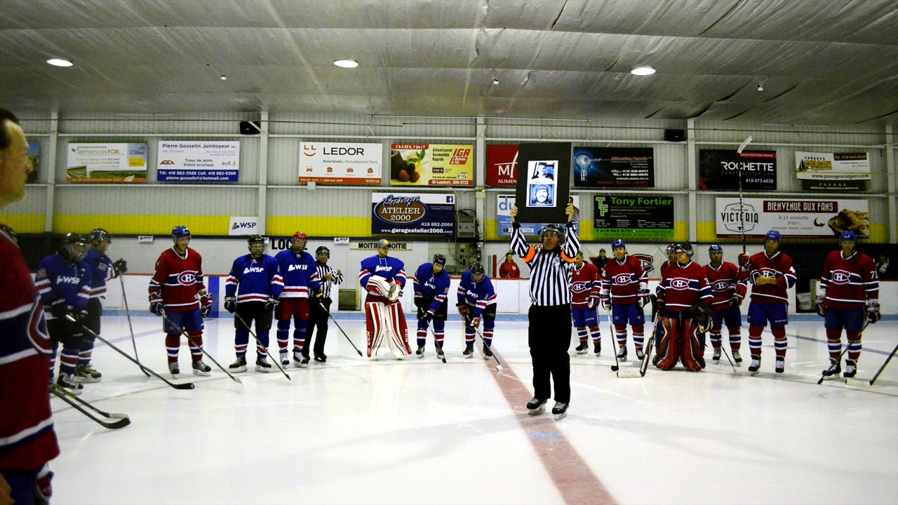 Match des Anciens Canadiens : Saint-Isidore est hockey