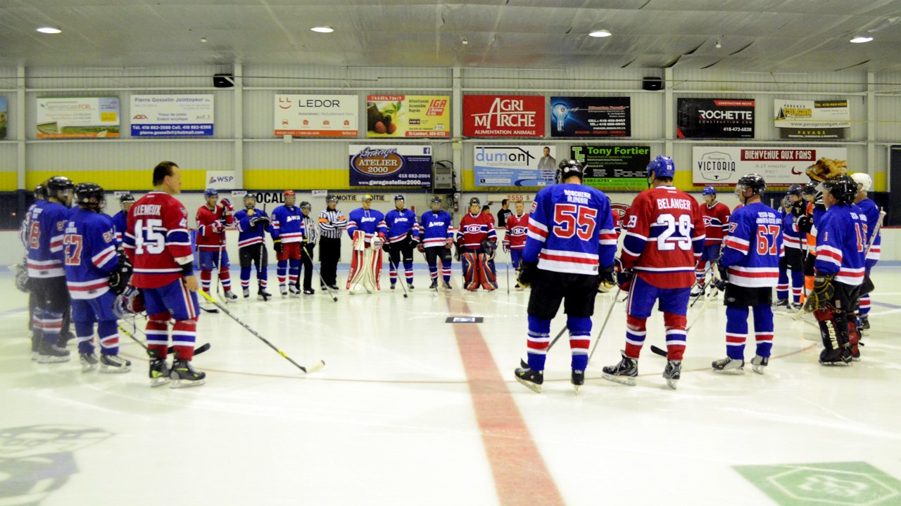 Match des Anciens Canadiens : Saint-Isidore est hockey