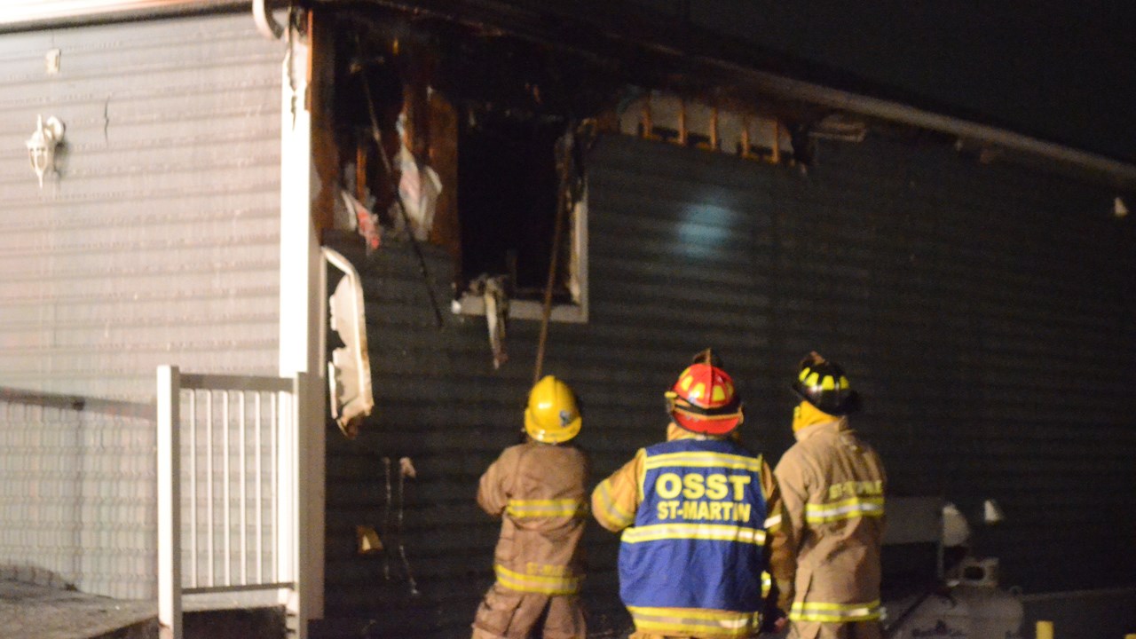 Incendie au restaurant Casa Kosta à Saint-Martin