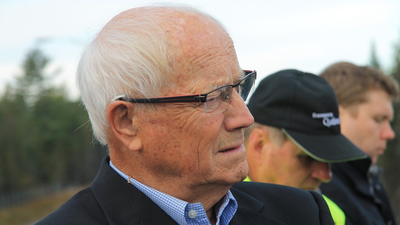 Hervé Pomerleau, « l'ami » du prolongement de l'Autoroute 73 jusque dans le Maine.