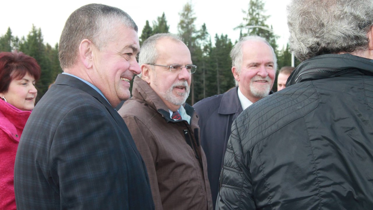 L'actuel maire de Saint-Georges, Claude Morin.